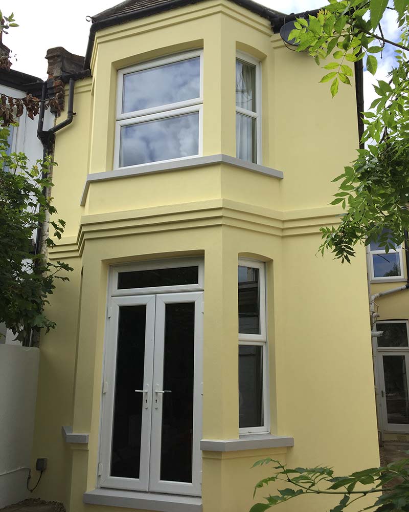 After: exterior painting Leytonstone