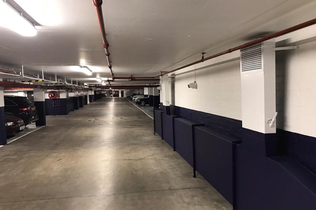 Car Storage Painting in Central London Marble Arch