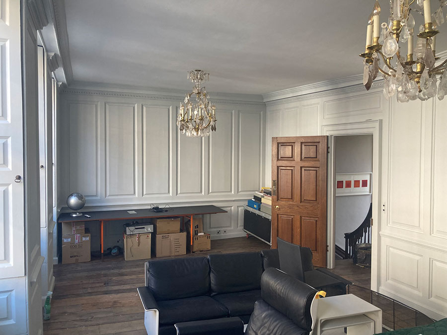 After Living Room Painting in Whitechapel