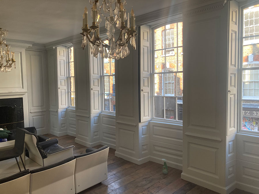 After living room painting