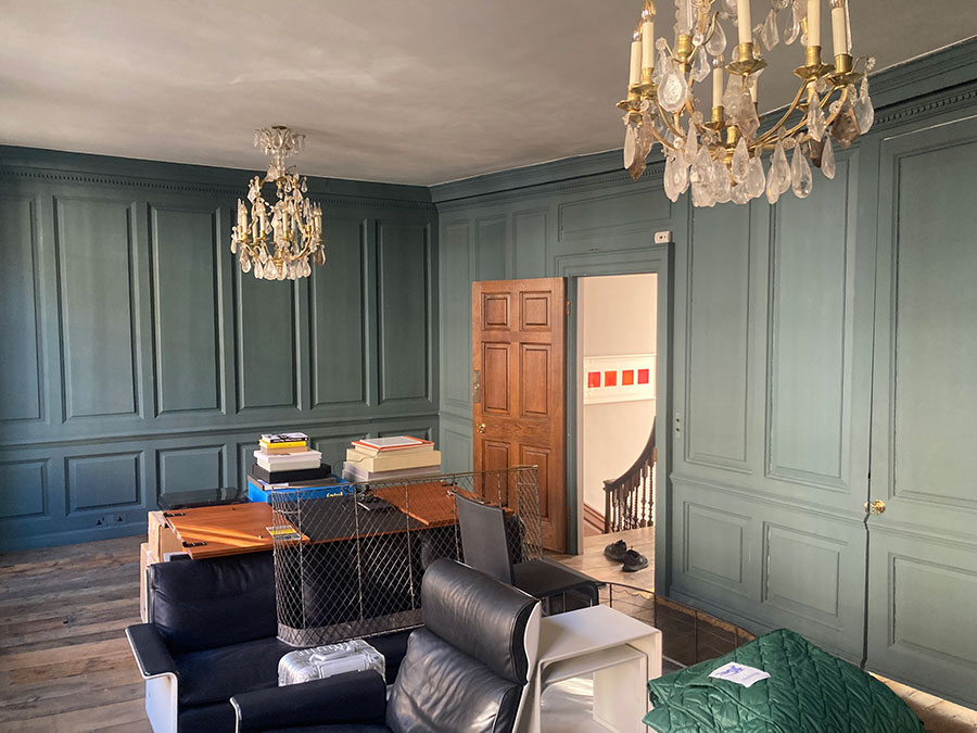 Before Living Room Painting in Whitechapel